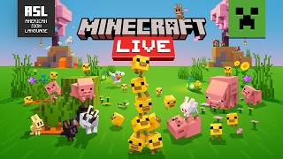 [ASL] Minecraft LIVE - March 2026