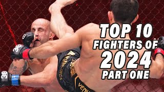 Top UFC Fighters of 2024 Knockouts & Submissions (Part 1)