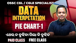 DATA INTERPRETATION for OSSC CGL Exam 2025 | PIE CHART 1 | OSSC CGL Exam DI II #ossc #ossccgl2025