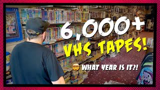 Most Nostalgic VHS Hunt Ever — Like a 90s TIME CAPSULE