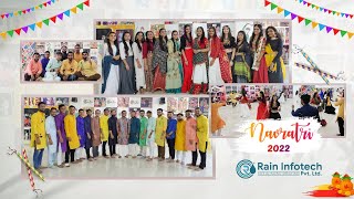 Navratri Garba Celebration at Rain Infotech #navratri #garba #celebration