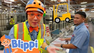 Blippi Becomes a Mailman! Drives a Mail Truck! ✉️🚚 | Blippi | Educational Videos for Kids