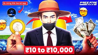 I Turned ₹10 Into ₹10,000 🤯 Using This Secret App | Free Fire Solo Tournament Gameplay
