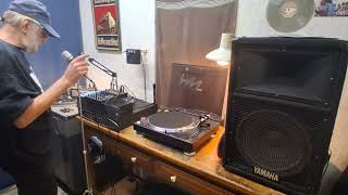 PRESTO 6N RECORD LATHE / LIVE VOICE RECORDING DIRECT TO DISC / 7" CLEAR LEXAN BLANK / 33 RPM