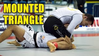 Mounted Triangle Choke - Marcelo Garcia Vs. Leo Vieira