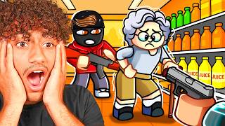 WE ROBBED MOMS FOR CASH IN ROBLOX!