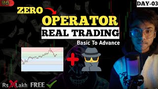 DAY-3 || ZERO TO OPERATOR LEARN TRADING BY MR STAR SAHIL || 🤯#trading #nifty50 #mrstarsahil