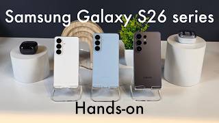 Samsung Galaxy S26 series hands-on: that Privacy Screen is crazy!