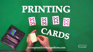 Joshua Jay | Masters of Illusion | "Printing Cards"