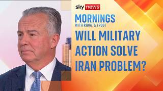Iran: 'Is military action actually going to solve this problem? The answer is probably no'