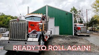 Old Trucks, Great Mechanic, and One Big Excavator Haul!