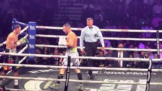 David Benavidez vs. Oleksandr Gvozdyk Live! Last Round! Close fight!