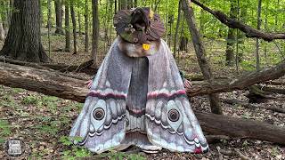 How I Made a Moth Cloak | From Fabric to Forest Magic