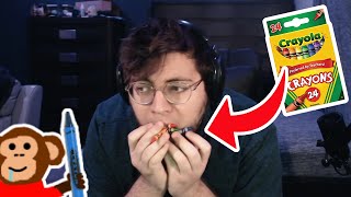 This Artist Eats Crayons