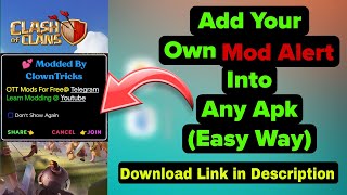 ✨Create a Custom Popup Dialog in Android | Smali Popup Tutorial (No Root) | Clown Tricks