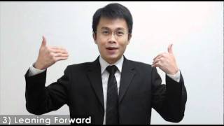Top 5 Gestures in an Interview by Jensen Siaw