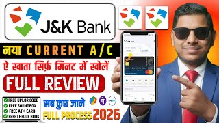 Jammu & kashmir Bank Current Account Opening Online 2026 | Best Current Account for Small Business