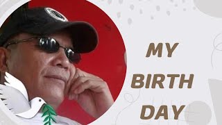 I spent my birthday in simple way