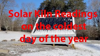Winter Kiln Temps