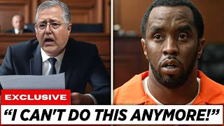 Courtroom Chaos | Diddy's Lawyer CRIES & Abondons Him In LIVE Court Hearing...