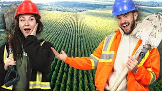 We Planted 2,500 Trees In 4 Minutes (One Tree Planted Certified)