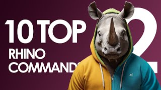 Top 10 Rhino Commands Every Beginner MUST Know — Part 2