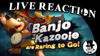 [LIVE REACTION] Banjo Kazooie Reveal - Super Smash Bros. Ultimate