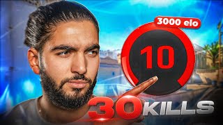 SCREAM GRINDING TO 3K ELO ON FACEIT?! (+30 Kills)