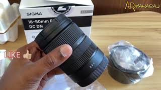 🎥 Sigma 18-50mm F2.8 DC DN Contemporary Lens for Sony E Mount Unboxing Review 2025