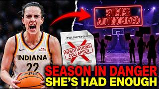Caitlin Clark FURIOUS After STUNNING CBA Updates THREATEN PLAYER STRIKE!