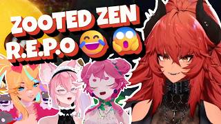 Zentreya TOO ZOOTED for R.E.P.O. 😂 Arielle, Froggy & Mei MELTDOWN 😱 (ft. Bluto!)
