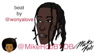 Young Thug speed drawing by the artist @MikeRobBYOB