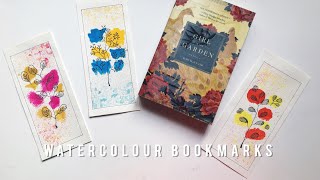 🔖 simple watercolour bookmarks