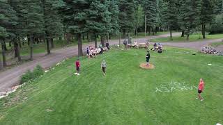2022 Harvey Reunion Wiffle Ball drone footage