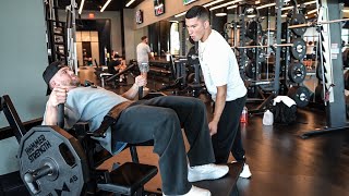 TRAINING AT THE WORLDS SAFEST GYM 