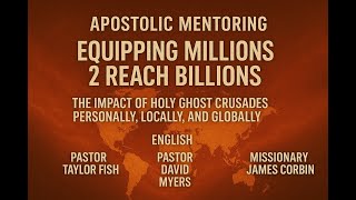 💥 AM 💥 with Pastor Myers, Missionary Corbin, and Pastor Taylor Fish