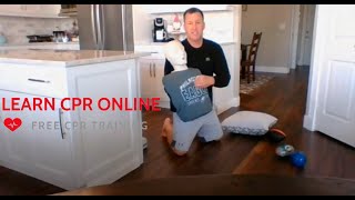 Learn CPR free at home with zoom google meet cpr florida