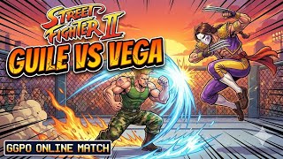 STREET FIGHTER 2:  GUILE VS VEGA | Retro Fighting Games 