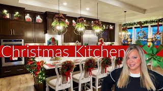 2025 COZY CHRISTMAS KITCHEN | DECORATE WITH ME