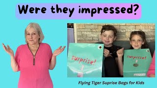 Surprise Bags from Flying Tiger for the Grandkids!