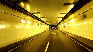 No Copyright Videos - Vibrant Tunnel Road Trip Motion - No Copyright Zone