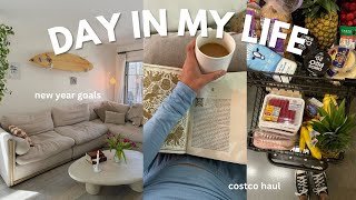 Day in My Life: End of Year Goals/Intentions, COSTCO haul, cycle class