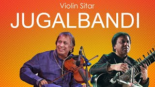 Pilu Drut Bandish.   Pt. Atulkumar Upadhye & Ust. Shahid Parvez . Violin Sitar Duet
