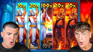 WE BATTLED ZEUS VS HADES… (HUGE WIN)