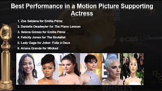 2025 Golden Globes nominations Predictions (Movies and TV) #2