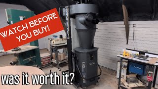 Laguna dust collector // unboxing // assembly // review
