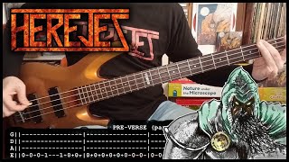 HEREJES - Gilles de Rais (BASS TABS) [lyrics + PDF]