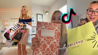 Back to school Haul 📚✏️| TikTok Compilation