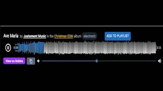 #Roblox Holiday EDM Playlist