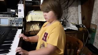 Madelyns' 1st piano video
